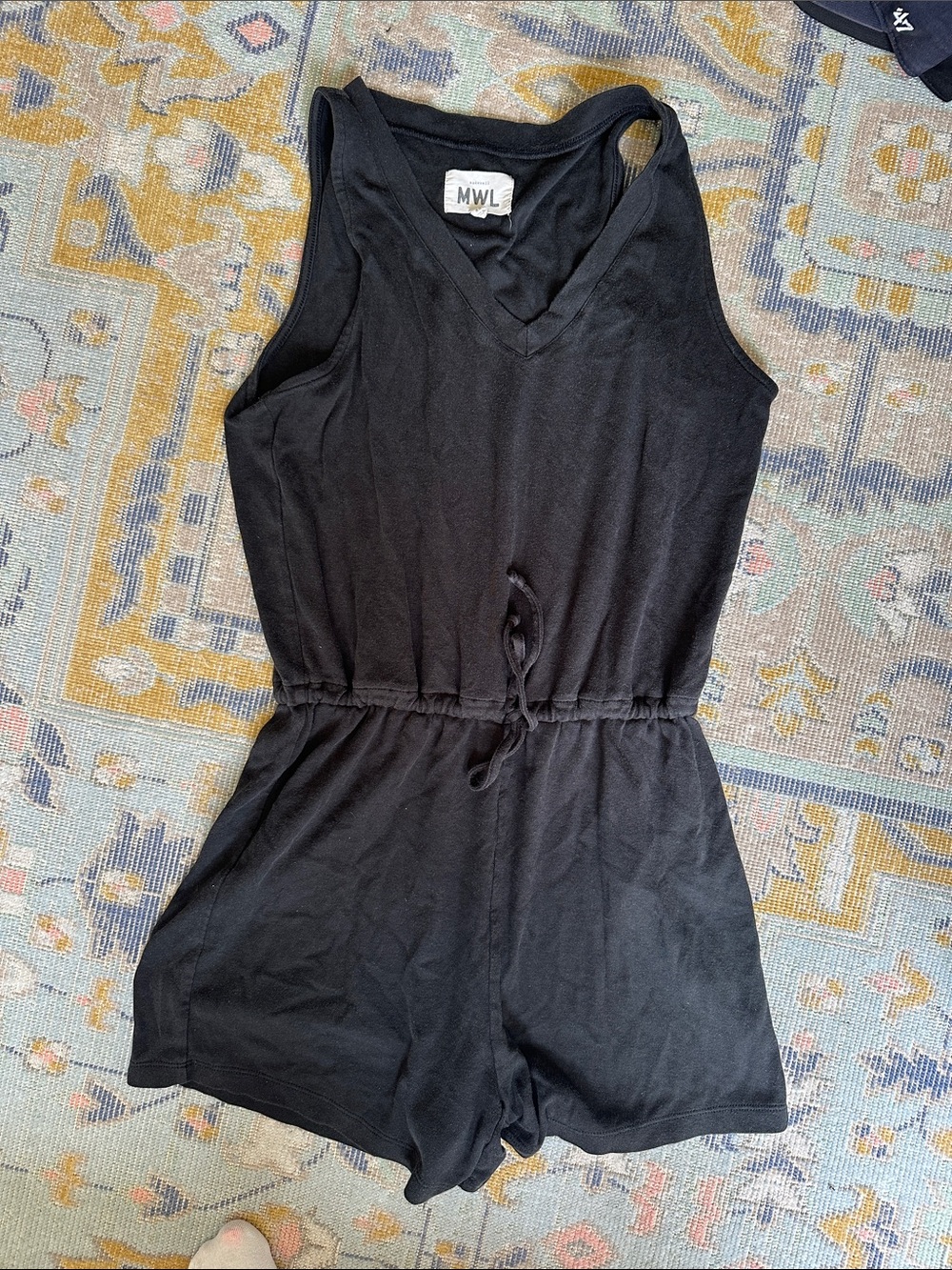 Madewell Black Romper